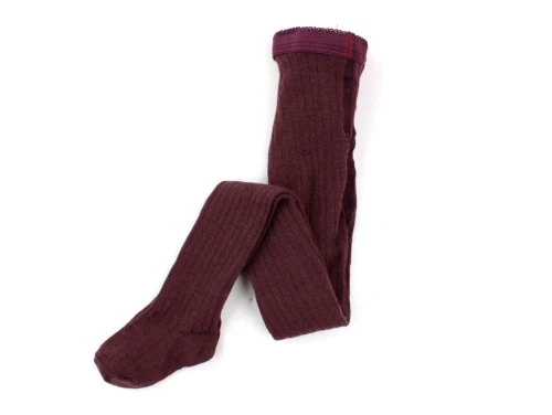 MP strømpebukser uld grape skin